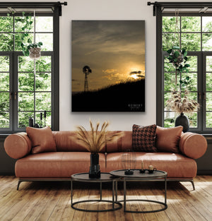 Golden Serenity - Vertical