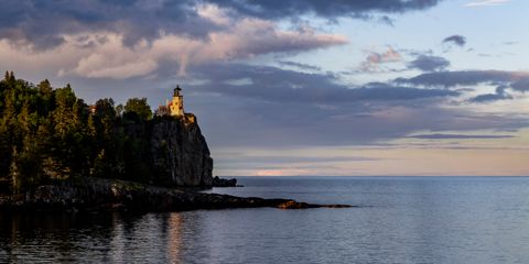 Split Rock Sunset
